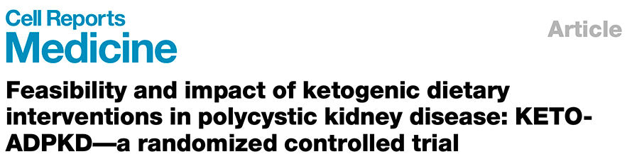 New Clinical Trial Shows Ketogenic Diet May Improve GFR in People with PKD